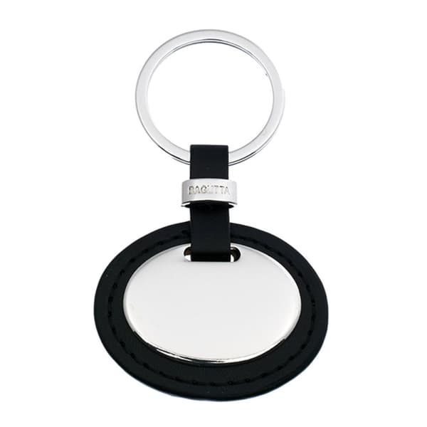 Graverad oval nyckelring | Storlek: H 8,5 cm | SKU: BG2038-02