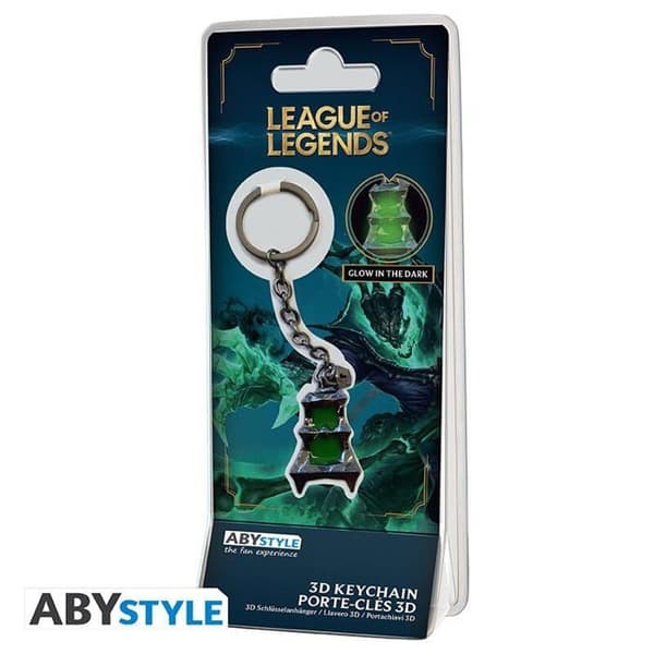 Nyckelring 3D Premium - League Of Legends - Threshs Lampa