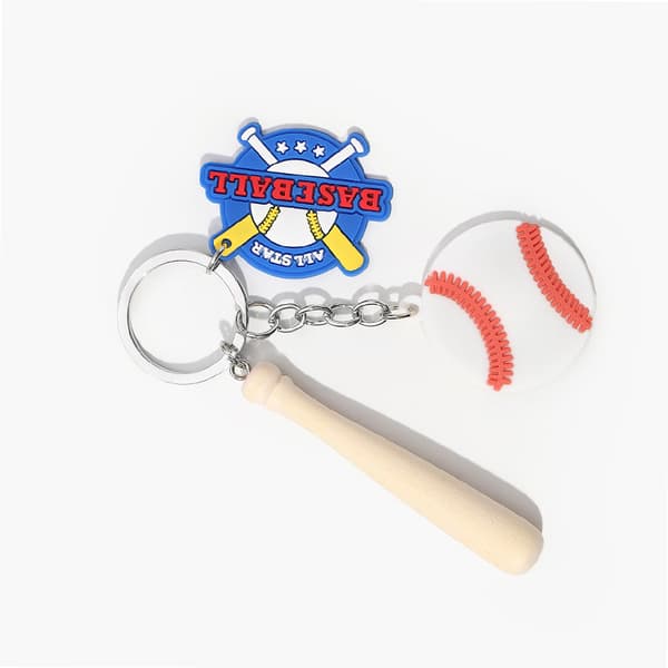 INF Akryl Baseboll Nyckelring Set - Snygg Bil & Nyckelaccessoar Model 8