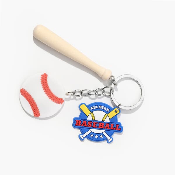 INF Akryl Baseboll Nyckelring Set - Snygg Bil & Nyckelaccessoar Model 8