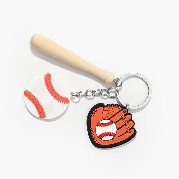 INF Akryl Baseboll Nyckelring Set - Snygg Bil & Nyckelaccessoar Model 2