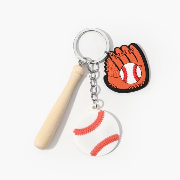 INF Akryl Baseboll Nyckelring Set - Snygg Bil & Nyckelaccessoar Model 2