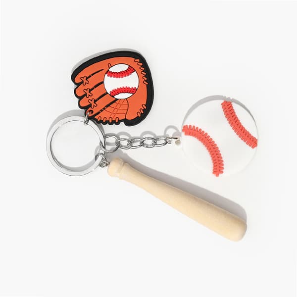 INF Akryl Baseboll Nyckelring Set - Snygg Bil & Nyckelaccessoar Model 2
