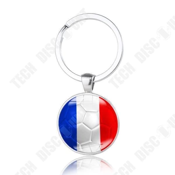 TD® Souvenir nyckelring 2018 FIFA World Cup - Nyckelhållare för franska fotbollslaget