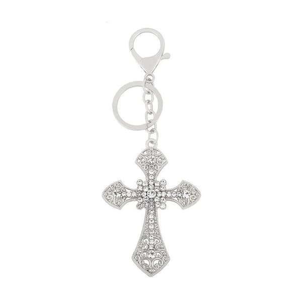 TD® Cross Design Nyckelring Anti-repor och slitstark Kompakt och bärbar