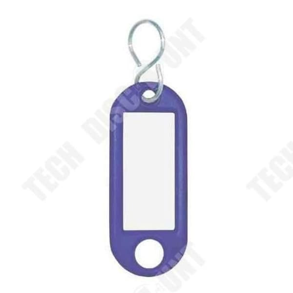 TD® S-Hook Key Ring Pack om 100 lila.