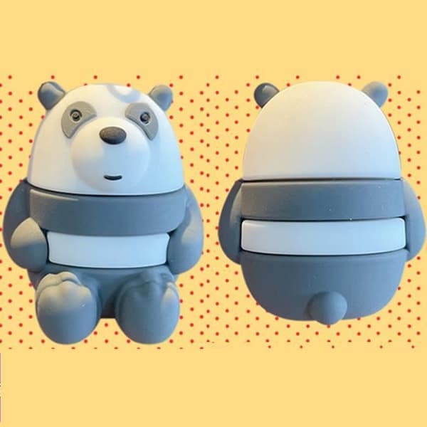 Nyckelring - CONFOZEN - Little Bear - PVC - Metall - Multifunktionell