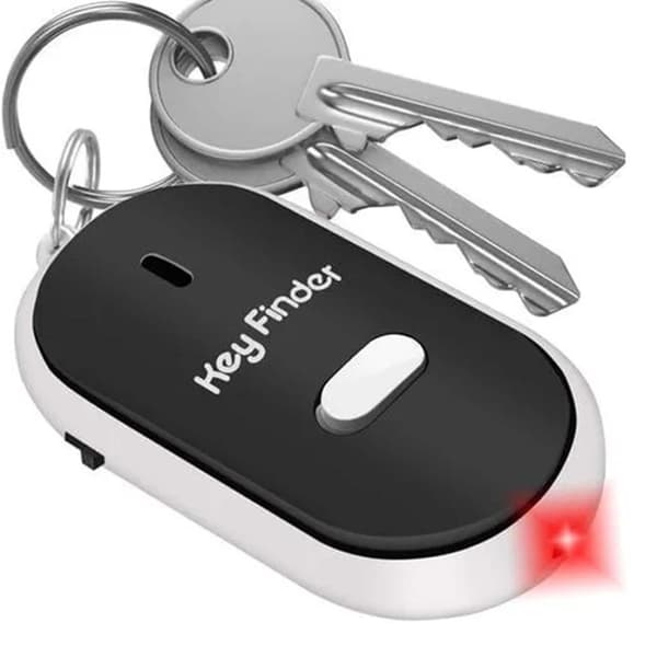 Nyckelhittare Key Finder med Visselfunktion Svart