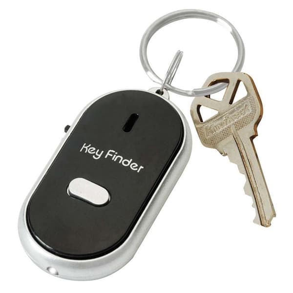Nyckelhittare Key Finder med Visselfunktion Svart