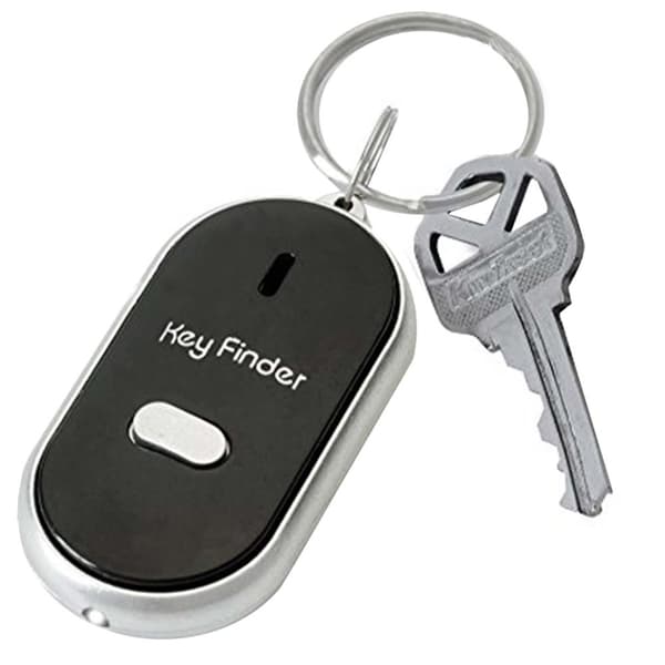 Nyckelhittare Key Finder med Visselfunktion Svart