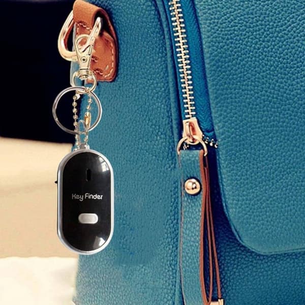 Nyckelhittare Key Finder med Visselfunktion Svart