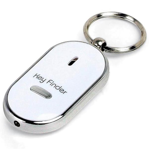 Nyckelhittare Key Finder med Visselfunktion Vit