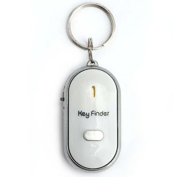 Nyckelhittare Key Finder med Visselfunktion Vit