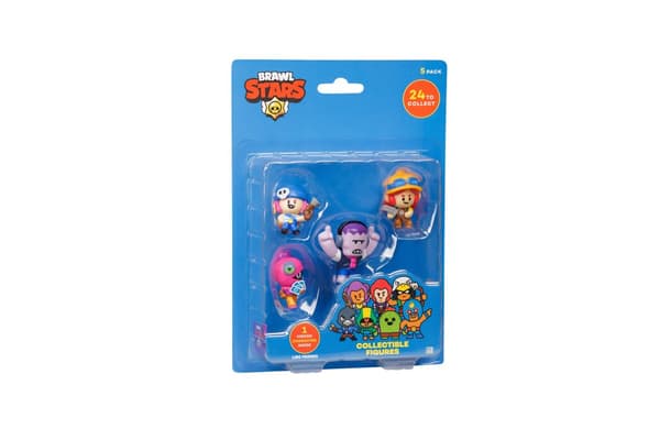 BRAWL STARS Figures 5-pack Series 1, 5 cm