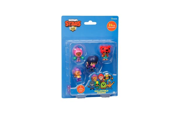 BRAWL STARS Figures 5-pack Series 1, 5 cm