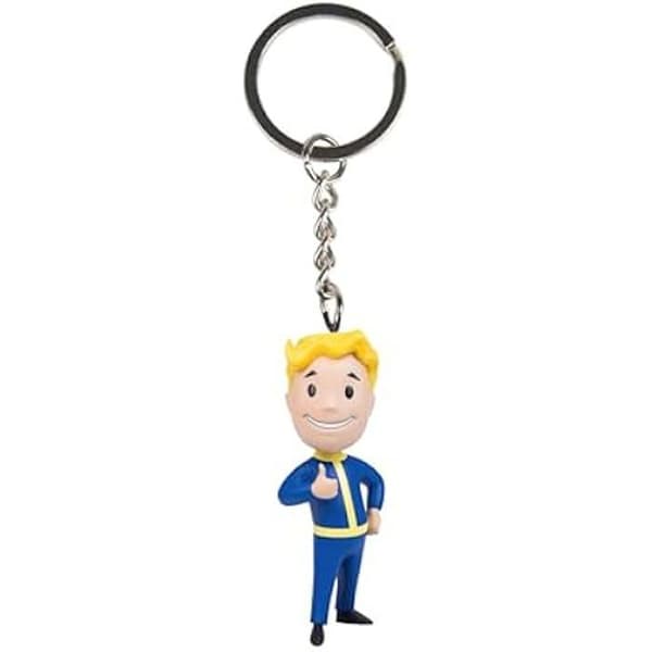 Porte-kedja - Bethesda - Fallout Vault Boy - 10 cm - Zinklegering - PVC - Flerfärgad