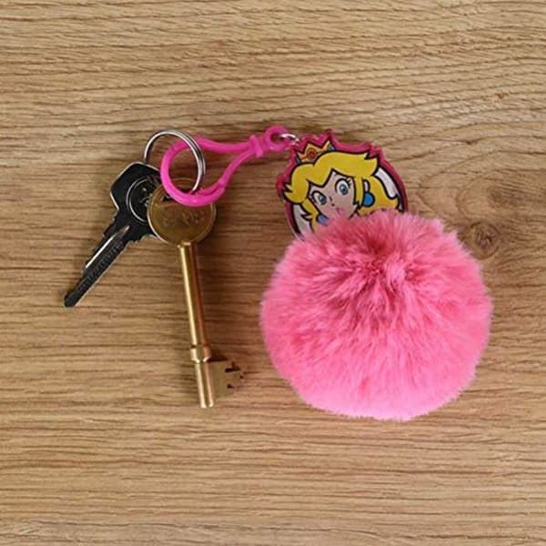 Nyckelring - PYRAMID INTERNATIONAL - Super Mario - Pompom - Multicolor - En storlek unisex