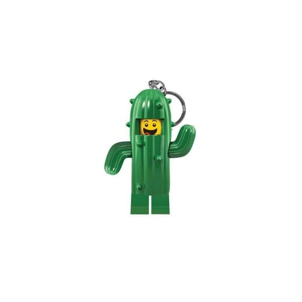 LEGO Classic lysande nyckelring - JOY TOY - Kaktus 8 cm - Tillbehör - Plast - Grön