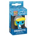 Miniatyrbild 2 av 2: Nyckelring - FUNKO - Smurfetta med blomma - Pop! Samling - Inomhus