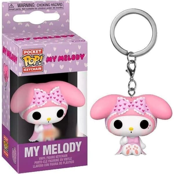 Funko Pocket Pop Hello Kitty My Melody Spring Time Keychain