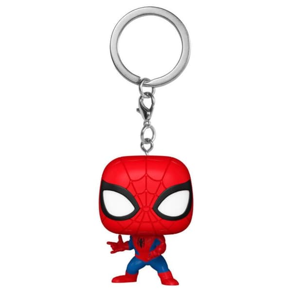 Porteckey Funko Pop ! - Marvel - Spider-Man Classics - Röd - PVC - Både män och kvinnor