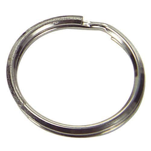 Nickelpläterad nyckelring 2,0x25x20 mm (påse 300 enhet#2013265923;