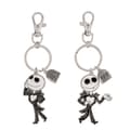 Miniatyrbild 1 av 2: Disney Nightmare Before Christmas Jakks Skellington Set 2 keychains