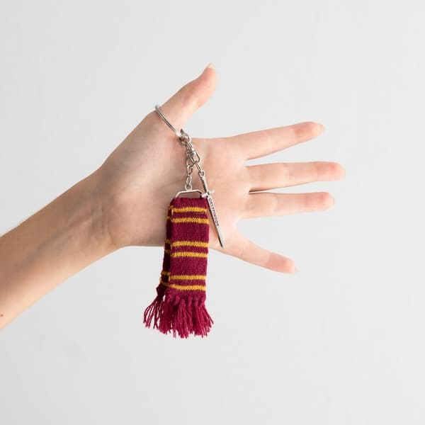 Harry Potter Griffindor scarf keychain