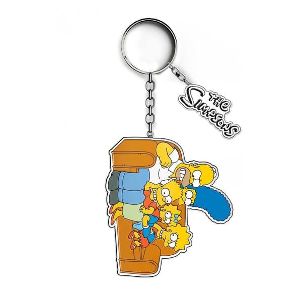 The Simpsons keychain