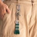 Miniatyrbild 5 av 6: Harry Potter Slytherin scarf keychain