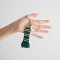 Miniatyrbild 6 av 6: Harry Potter Slytherin scarf keychain