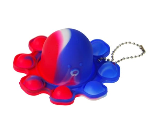 Octopus Push Pop Sensorisk nyckelring Midex 9745