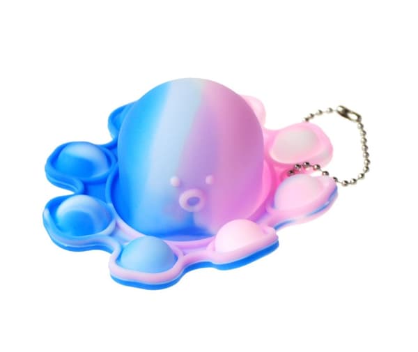Octopus Push Pop Sensorisk nyckelring Midex 9745