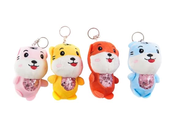 Plysch nyckelring Tigger 10cm Midex