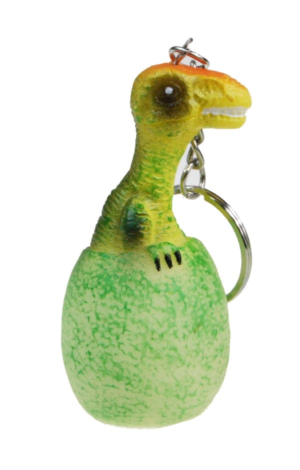 Dinosaur Egg lysande nyckelring 7cm Mega Creative