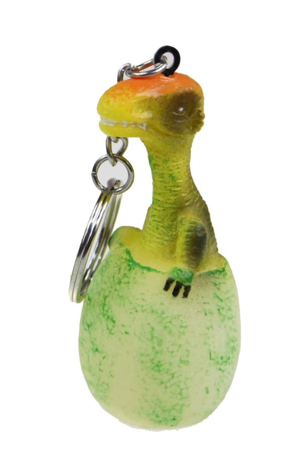 Dinosaur Egg lysande nyckelring 7cm Mega Creative
