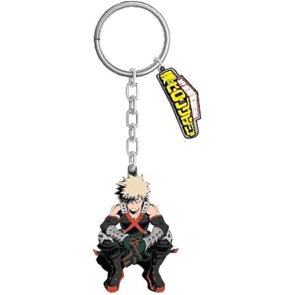 Nyckelring - KONIX - My Hero Academia - Metall - Katsuki-mönster - Perfekt för fans