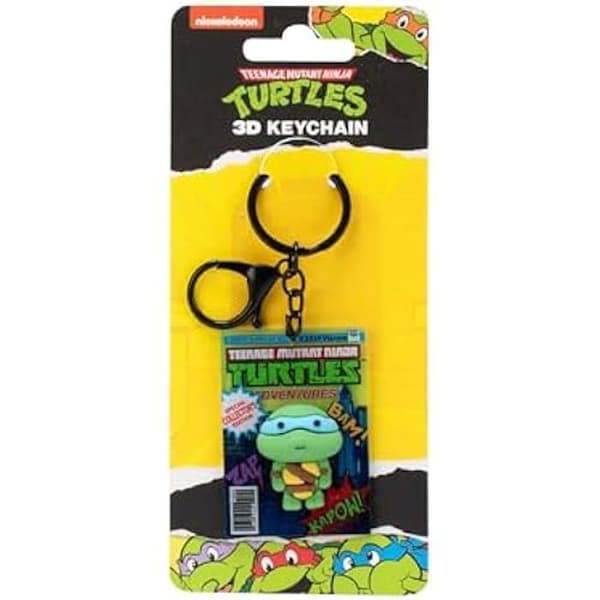 3D Nyckelring - THUMBS UP - Ninja Sköldpaddor TMNT - Flerfärgad - Officiell figur - Present till fan