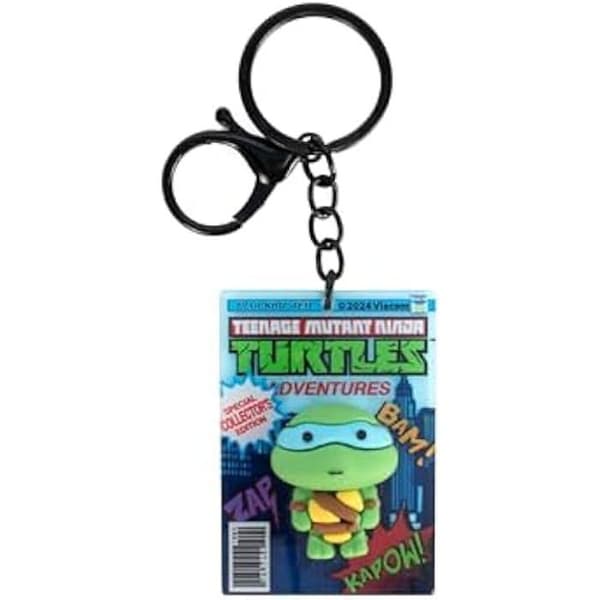 3D Nyckelring - THUMBS UP - Ninja Sköldpaddor TMNT - Flerfärgad - Officiell figur - Present till fan