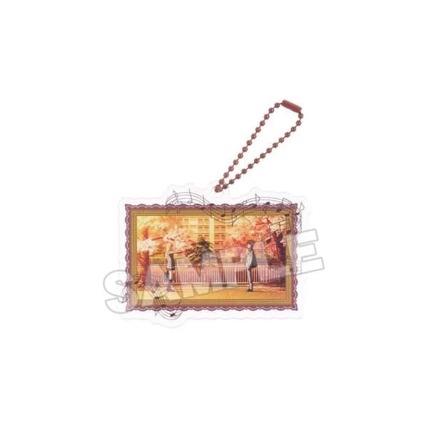 Good Smile Company - Din lögn i april - Nyckelring Akryl Anime Scen B 8 cm