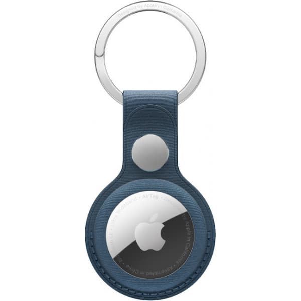 Apple FineWoven AirTag -avaimenperä, tyynenmerensininen