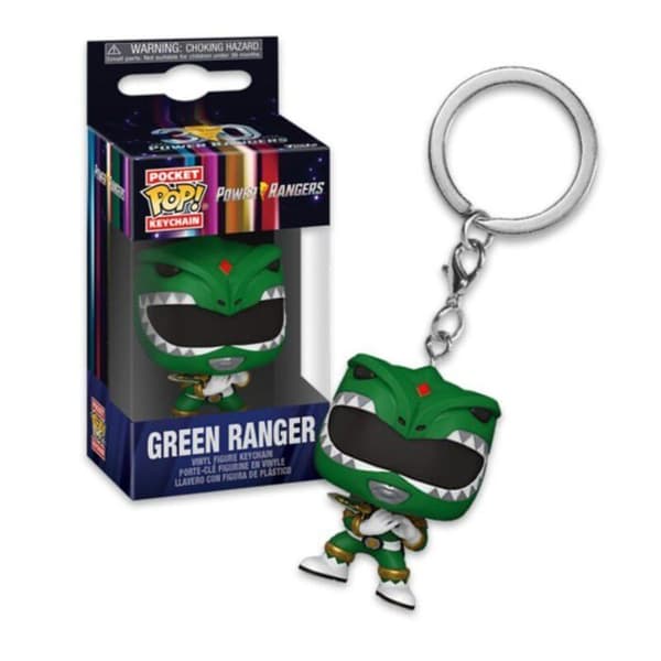 Porte-nyckel Funko Pop! - Power Rangers 30-årsjubileum - Grön Ranger