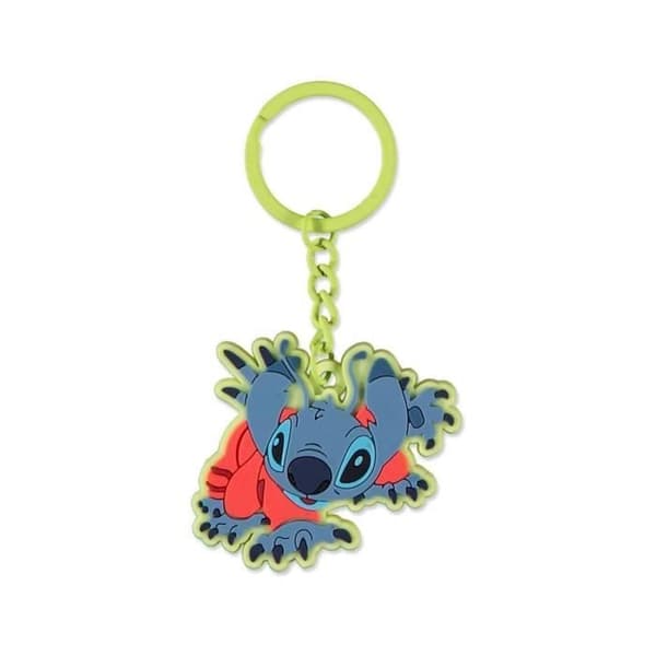 Nyckelring - Difuzed - Lilo &amp; Stitch - Gummi - Flerfärgad - Vuxen