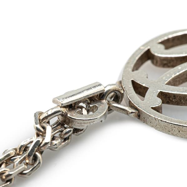 Pre-owned Hermès Palladium Plated Metal Bag Charm Silver