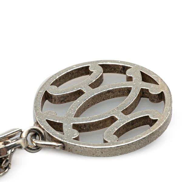 Pre-owned Hermès Palladium Plated Metal Bag Charm Silver