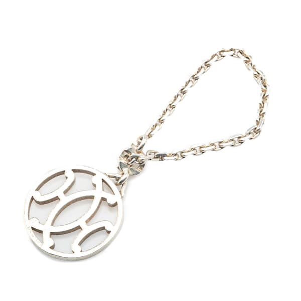 Pre-owned Hermès Palladium Plated Metal Bag Charm Silver