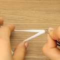 Miniatyrbilde 5 av 5: Snørekroker i rustfritt stål Snorklemmer med festekroker 100-pakning Sølv 30 mm
