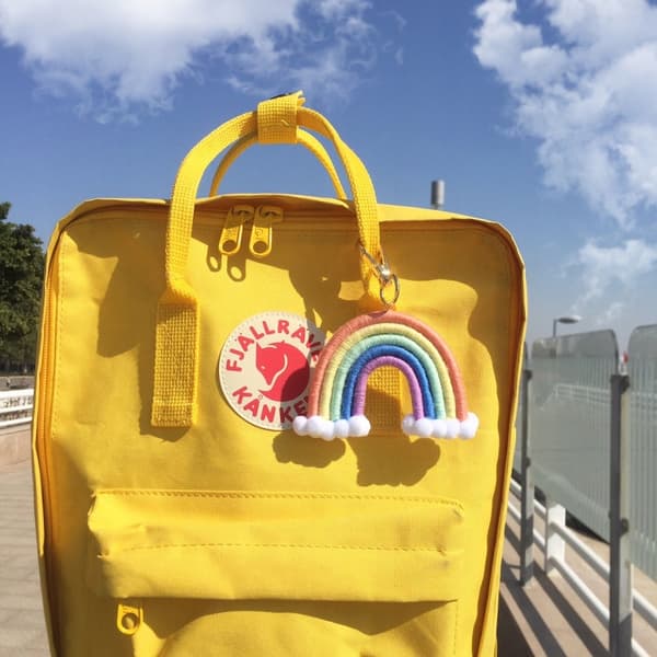 NYCKELRINGSVÄSKA REGNBÅG PRIDE HBTQ 486