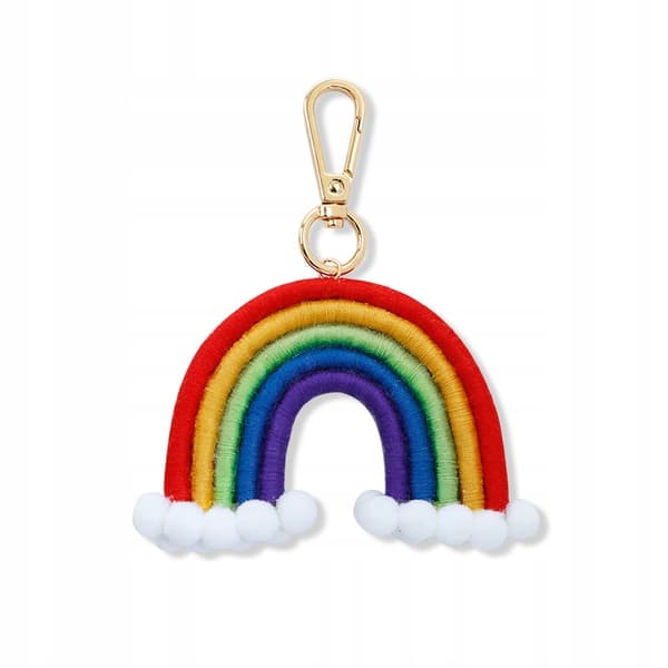 NYCKELRINGSVÄSKA REGNBÅG PRIDE HBTQ 486
