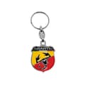 Miniatyrbild 1 av 4: Officiell Abarth metallnyckelring, sköld, h 40 mm